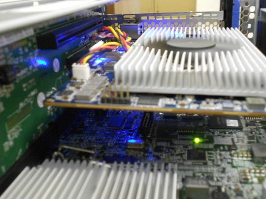 HP DL380p with CIM accelerator installed