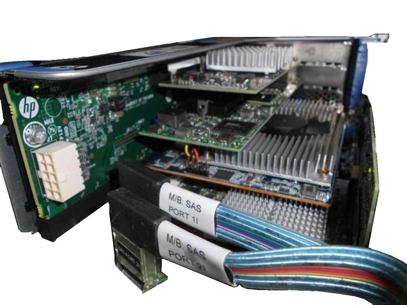 HP DL380p with CIM accelerator installed