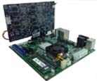 Embedded HPC and embedded deep learning small form-factor targets, including pico-ITX and mini-ITX format servers with x86 + c66x coCPU™ solution