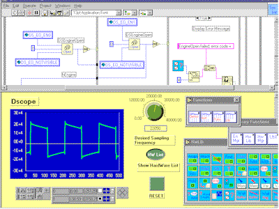 DirectDSP Functions Palette